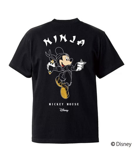 MICKEY JUMP Tシャツ/MICKEY JUMP T-shirts(BLACK)