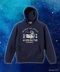 バルタン星人パーカー/ALIEN BALTAN Hoodie(NAVY）