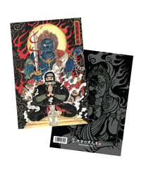 忍者と不動明王クリアファイル/  Ninja & Fudou myouou Clear file