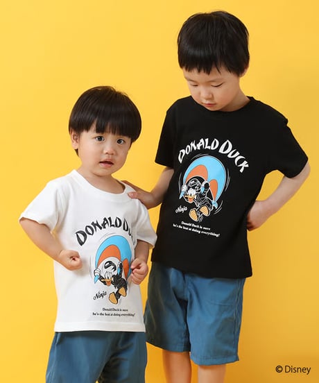 【再入荷なし】＜DONALD＞キッズTシャツ/＜DONALD＞KIDS T-shirts(WHITE)