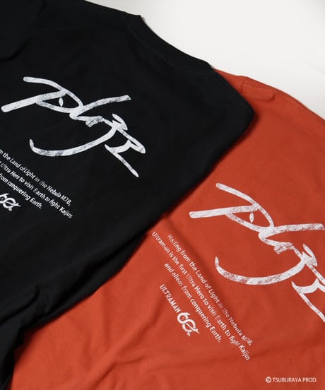 【予約/Pre-order】ウルトラマン60thウルトラサインTシャツ/ULTRAMAN T-shirts(BLACK）