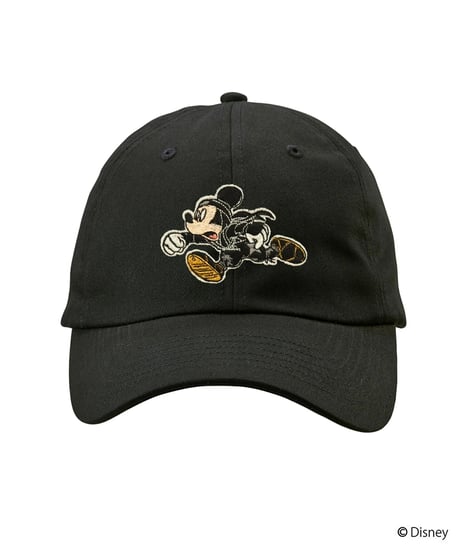 MICKEY ワンポイントキャップ/MICKEY Cap(BLACK)
