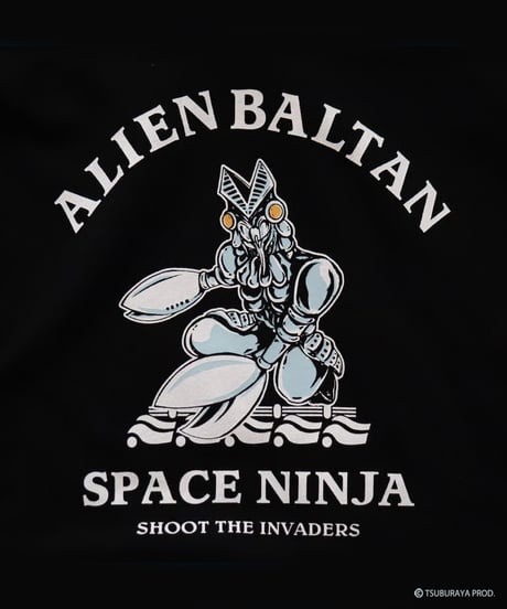 【再入荷なし】バルタン星人パーカー/ALIEN BALTAN Hoodie(BLACK）