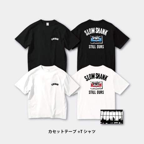 [セット商品] SLOW SHANK『STILL OURS』カセットテープ + Tシャツ