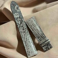liz-382  リザード レザー 腕時計 ベルト ナチュラル (ラグ幅21 mm - バックル幅18 mm)