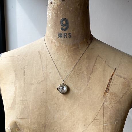 【new!!】antique round dial&movement necklace 【K1063】