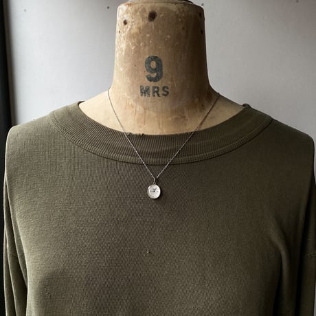 【new!!】antique dial necklace "BENRUS 1950s'~" 【K1039】