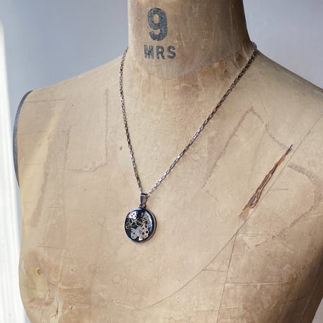 【new!!】CLOPOA standard necklace dark olive【K1064】