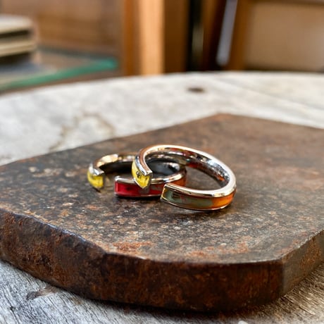 【new!!】CLOPOA season's multicolored 2way earcuff&rings 2本セット"october 14th "【K1077】