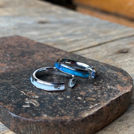 【new!!】CLOPOA season's multicolored2way earcuff&rings 2本セット"August 17th"【K1049】