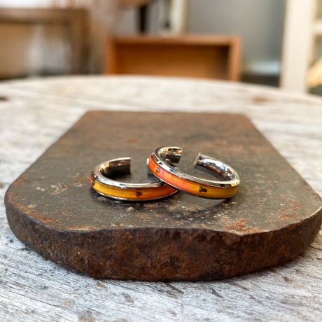 【new!!】CLOPOA season's multicolored 2way earcuff&rings 2本セット"october 14th "【K1078】