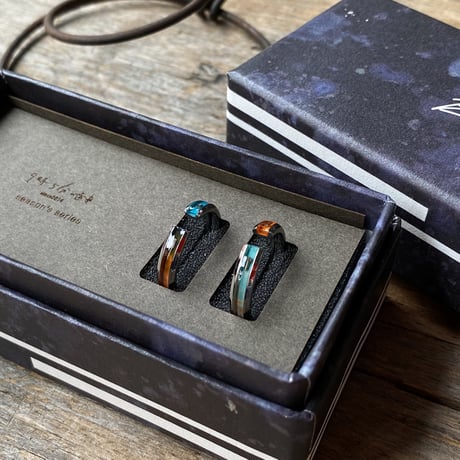 【new!!】CLOPOA season's multicolored 2way earcuff&rings 2本セット"July 2nd"【K1038】
