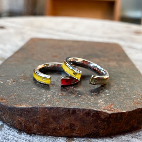【new!!】CLOPOA season's multicolored 2way earcuff&rings 2本セット"october 14th "【K1077】