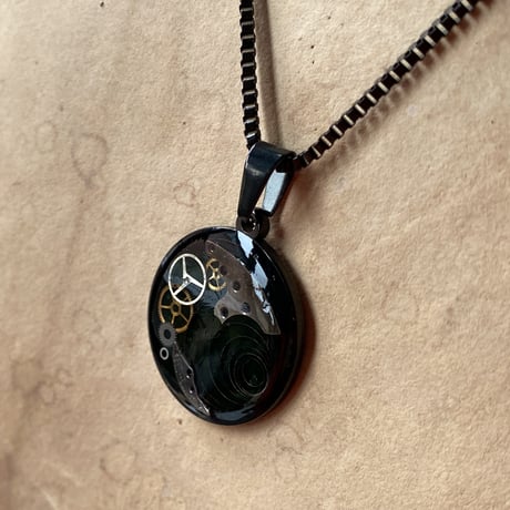 【new!!】CLOPOA BLACK standard necklace design【K1074】