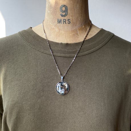 【new!!】CLOPOA standard necklace dark olive【K1064】