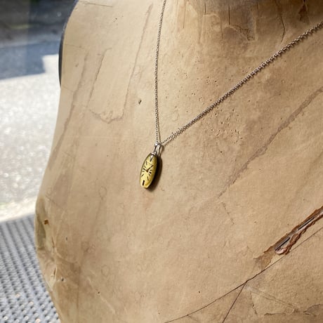 【new!!】antique tonneau dial necklace "WITTNAUER" 【K1044】