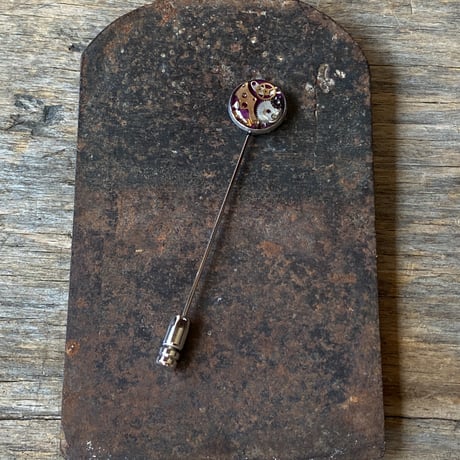 【new!!】CLOPOA standard hatpin/lapel pin purple【K1035】