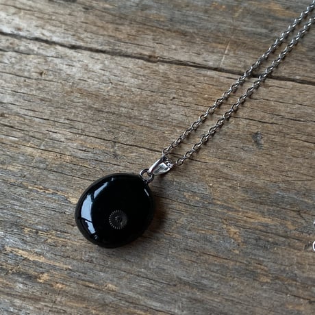 【new!!】antique dial necklace "BENRUS 1950s'~" 【K1039】