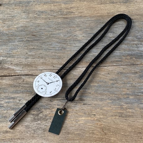 【new!!】antique pocket watch dial looptie "WALTHAM"【K1050】