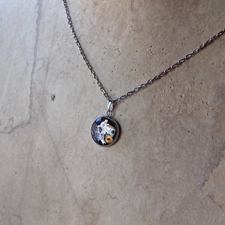 【new!!】CLOPOA petit necklace chocolate Brown 【K1044】