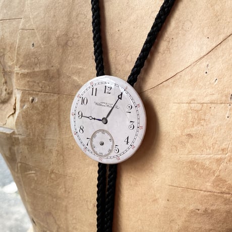 【new!!】antique pocket watch dial looptie "WALTHAM"【K1050】
