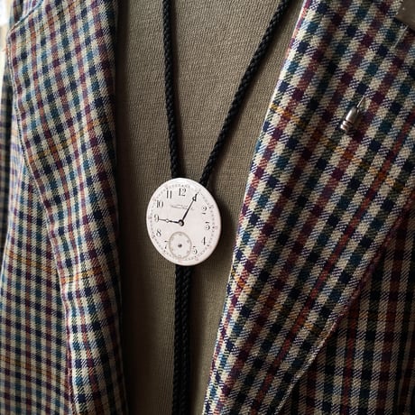 【new!!】antique pocket watch dial looptie "WALTHAM"【K1050】