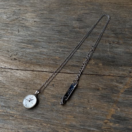 【new!!】antique dial necklace "BENRUS 1950s'~" 【K1039】