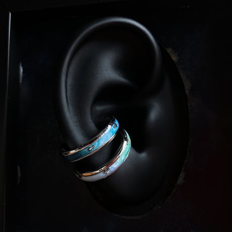 【new!!】CLOPOA season's multicolored2way earcuff&rings 2本セット"August 17th"【K1049】