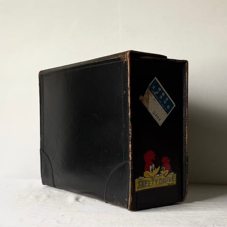60s-70s ANA 全日空 パイロットバッグ  当時物 本革製パイロット用フライトケース コーポレートバッグ  japan vintage 美品範疇