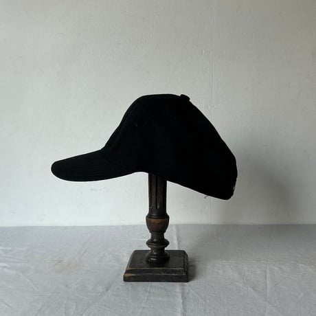 90s NIKE CLASSIC PRO FITTED オールドナイキ ウール混 キャップ 黒 size 7 ヴィンテージナイキ スウッシュ 刺繍