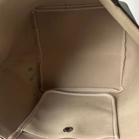 Herve Chapelier エルベシャプリエ 707GP リュクス舟型トートM マスティック×モカ 外観美品 made in France