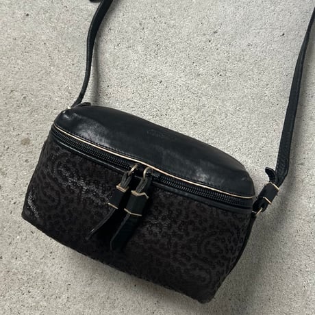 Piero Guidi ピエロ グイディ  Balena バレーナ  レザーミニショルダーバッグ 90sヴィンテージ  made in italy 良品