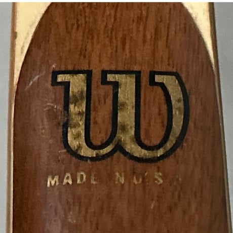 Wilson ウィルソン  Jack Kramer PRO STAFF ジャッククレイマー プロスタッフ  ヴィンテージ ウッドテニスラケット（オリジナルカバー付き）made in USA 美品
