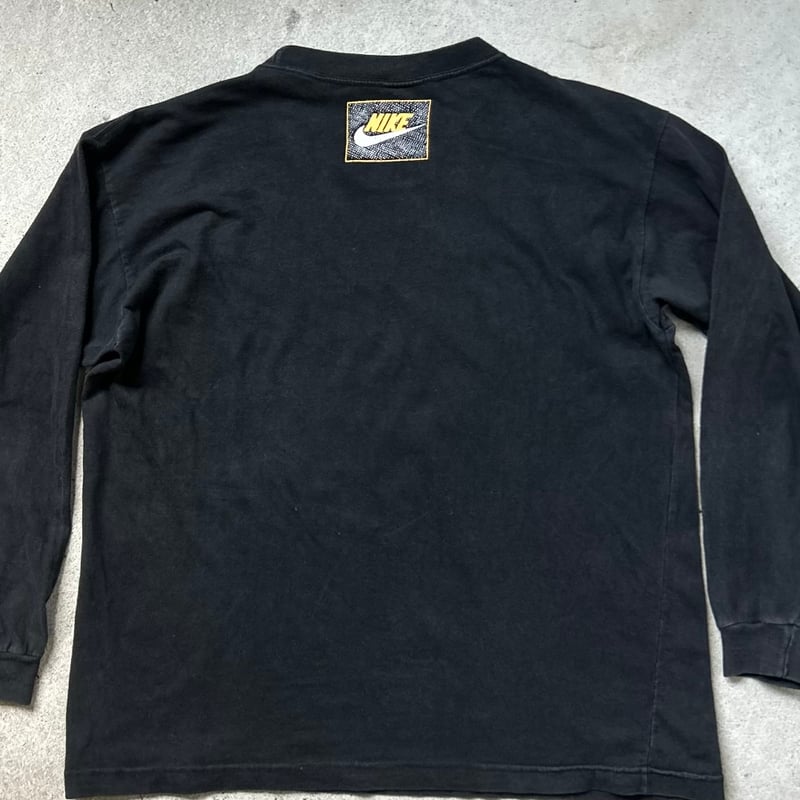 90s NIKE ナイキ ビッグスウッシュ ヴィンテージTシャツ ロンT