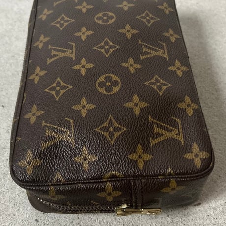 LOUIS VUITTON  ルイ・ヴィトン  モノグラムライン「トゥルース・トワレット23」M47524  70s80sヴィンテージ 布製織りタグ フランス製 made in France