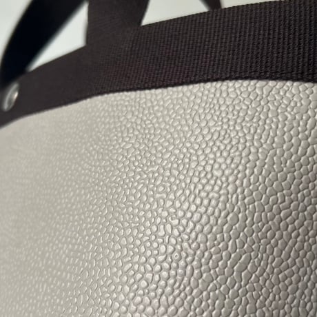 Herve Chapelier エルベシャプリエ 707GP リュクス舟型トートM マスティック×モカ 外観美品 made in France