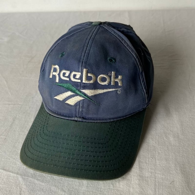 90s Vintage Reebok 2-Tone Vector Logo Cap ヴィンテー