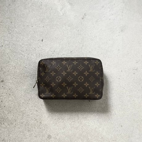 LOUIS VUITTON  ルイ・ヴィトン  モノグラムライン「トゥルース・トワレット23」M47524  70s80sヴィンテージ 布製織りタグ フランス製 made in France