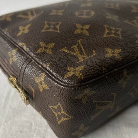LOUIS VUITTON  ルイ・ヴィトン  モノグラムライン「トゥルース・トワレット23」M47524  70s80sヴィンテージ 布製織りタグ フランス製 made in France