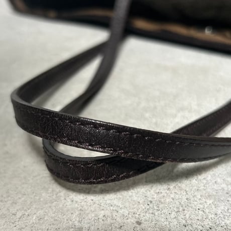 FENDI フェンディ タイガーパターン キャンバス ロールバッグ（トートバッグ）TABACCO+MORO 軽量/シンプルデザイン 2000年代後期 付属品あり 美品