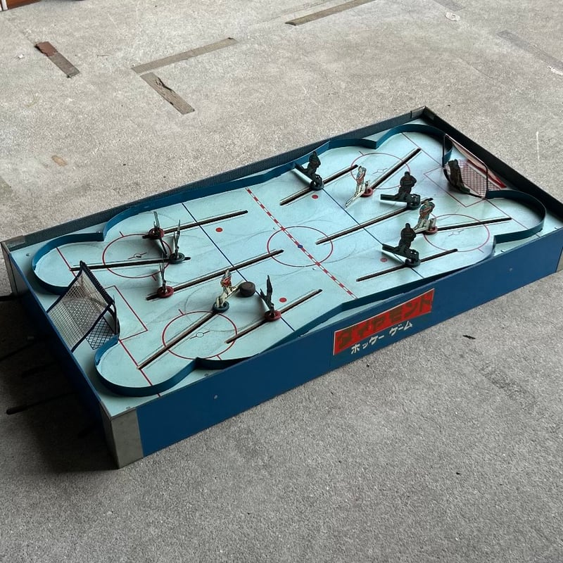 1959年発売 ヨネザワ (米沢玩具) ダイヤモンドホッケーゲーム / ブリキ
