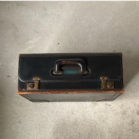 60s-70s ANA 全日空 パイロットバッグ  当時物 本革製パイロット用フライトケース コーポレートバッグ  japan vintage 美品範疇