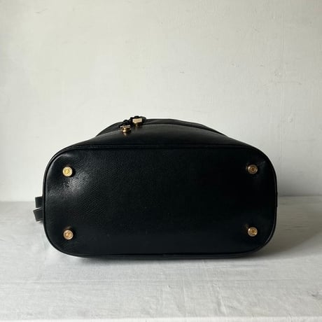 LOEWE ロエベ    オールドロエベ 80sヴィンテージ アナグラム レザー 巾着型 2WAYショルダーバッグ made in spain 美品