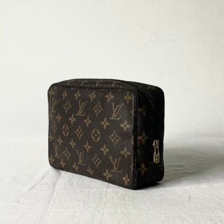 LOUIS VUITTON  ルイ・ヴィトン  モノグラムライン「トゥルース・トワレット23」M47524  70s80sヴィンテージ 布製織りタグ フランス製 made in France