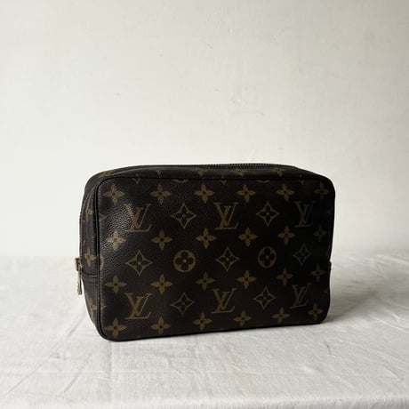 LOUIS VUITTON  ルイ・ヴィトン  モノグラムライン「トゥルース・トワレット23」M47524  70s80sヴィンテージ 布製織りタグ フランス製 made in France