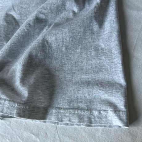 90s NIKE ナイキ ビッグスウッシュ プリント ヴィンテージTシャツ size S  霜降りグレー 白タグ used  made in USA