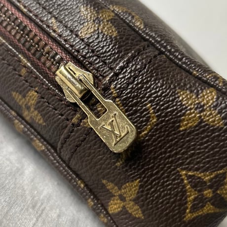 LOUIS VUITTON  ルイ・ヴィトン  モノグラムライン「トゥルース・トワレット23」M47524  70s80sヴィンテージ 布製織りタグ フランス製 made in France