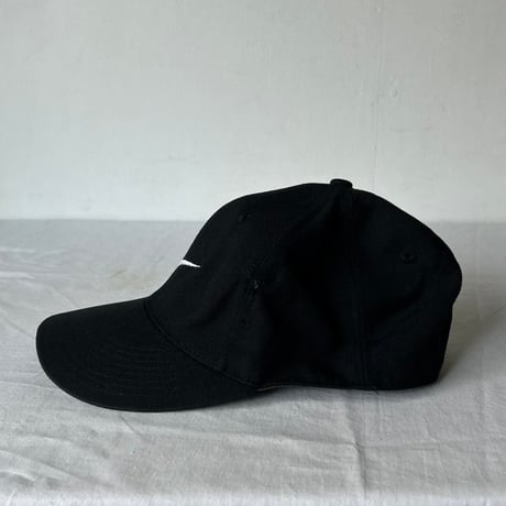 90s NIKE CLASSIC PRO FITTED オールドナイキ ウール混 キャップ 黒 size 7 ヴィンテージナイキ スウッシュ 刺繍