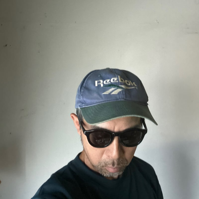90s Vintage Reebok 2-Tone Vector Logo Cap ヴィンテー