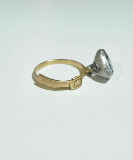 Atlica ｜ Pt／K18 グラデーションゾイサイトRing